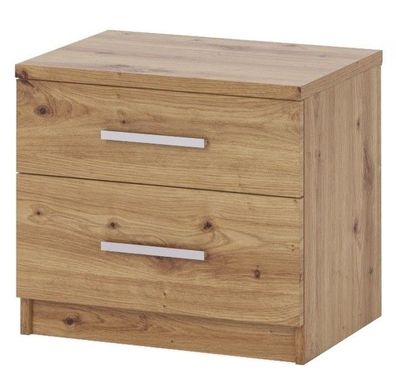 Nachtschrank BONO SNOC 50 cm Nachttisch mit zwei Schubladen Schlafzimmer