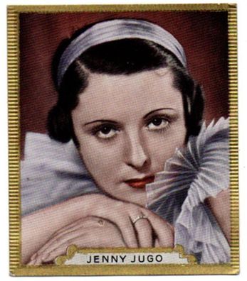 Jenny Jugo Zigaretten Foto Bild 69 Österreich Filmstar von 1933 Bunte Welt des Film