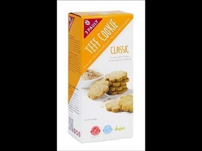 3PAULY Teff Cookie Classic 125g