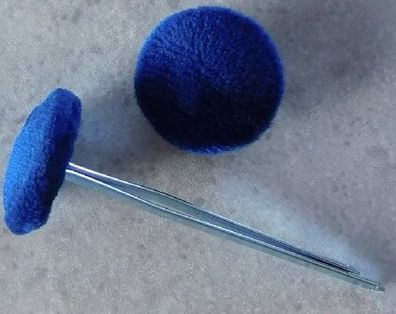 Polsterknöpfe mit Splint Mikrofaser 604 Ocean