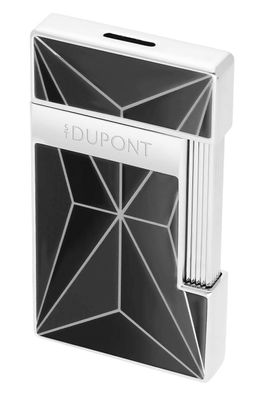 S.T. Dupont Feuerzeug Slimmy X Lack Schwarz/Chrom 028277