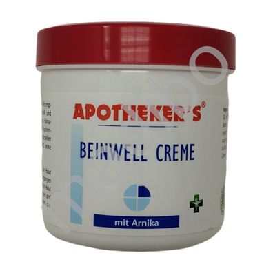 31,56 Euro pro 1 Liter Beinwell Creme 250ml - Natürliche Pflege für schmerzende Gelen