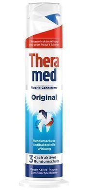 Theramed Zahnpasta 100ml - Professionelle Zahnreinigung fuer strahlend saubere Zaehne