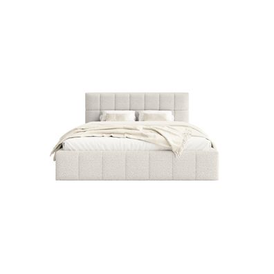 FEDVE Moura Polsterbett Doppelbett mit Bettkasten 120/140/160/180/200x200 cm