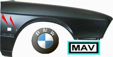 NEU + Kotflügel > BMW 5 ( E28 > R / m. BL ] - ( 9.80 - 8.87 ) - 41351961672 MF
