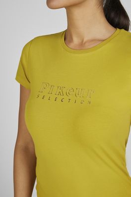 Pikeur Damen Roundneck Shirt Selection golden olive Selection FS25