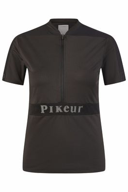 Pikeur Mesh Zip Shirt Damen Sports black Sports FS25