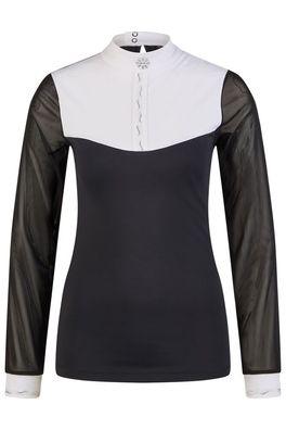 Pikeur Damen Turniershirt Competition Bluse Selection black Selection FS25
