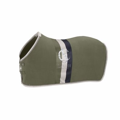 Eskadron Fleece Stripe Shetty Abschwitzdecke dusty olive Classic Sports 25 F/S
