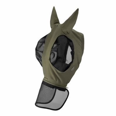 Eskadron Dyn-Air Mesh Pro Detach Fliegenmaske dusty olive Classic Sports 25 F/S