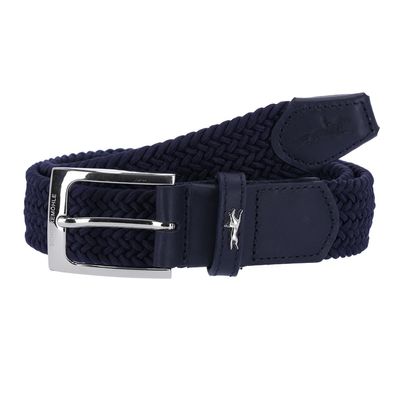 Schockemöhle Sporty Logo Belt III Flecht Gürtel dark navy