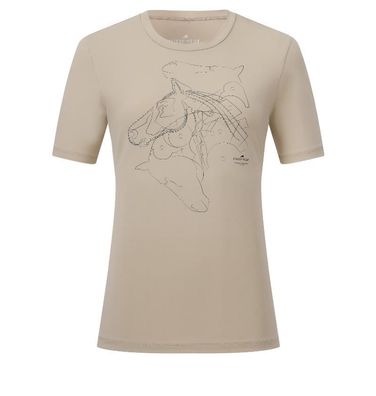 Euro-Star Damen T-Shirt ESAmelie beige