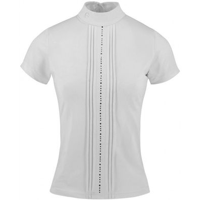 Ekkia Equithème Damen Turniershirt Poloshirt Dorlo white
