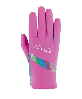 Roeckl Kapriole Kinder Reithandschuhe deep pink