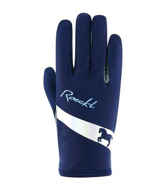 Roeckl Kapriole Kinder Reithandschuhe Patriot BLUE