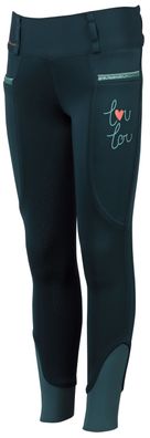 Harrys Horse Kinder Reitleggings Lou Lou Daisy Full Grip bayberry
