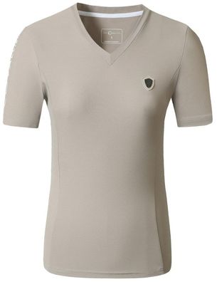 Covalliero T-Shirt Damen beige FS 2025