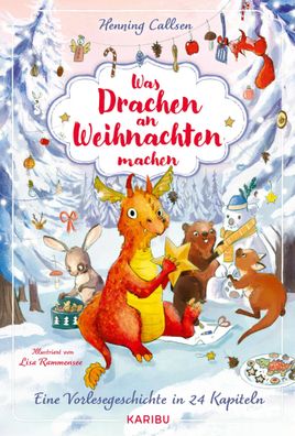 Was Drachen an Weihnachten machen - Eine Vorlesegeschichte in 24 Kapiteln | Buch