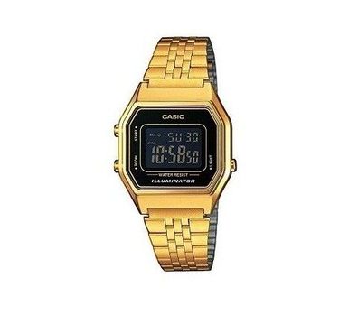 Casio Retro Classic LA680WEGA-1BER digital Quarz Neu in Ersatz Ovp