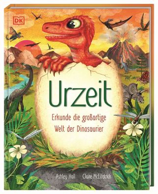 Urzeit | Ashley Hall | Buch | 80 S. | Deutsch | 2024 | Dorling Kindersley Verlag