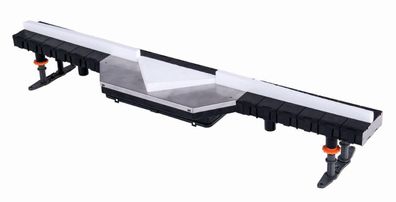 Pluggit Bodenwanne für Fußbodenaufbau Kunststoff, Shadow - PL220