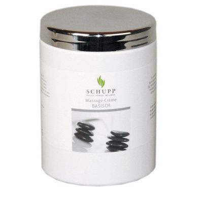 SCHUPP - Massage-Creme - Basisch  - 1000 ml