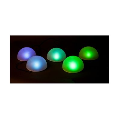 technik@all Solar-Halbkugel, 5er Set, 7 Farben, 12 Funktionen