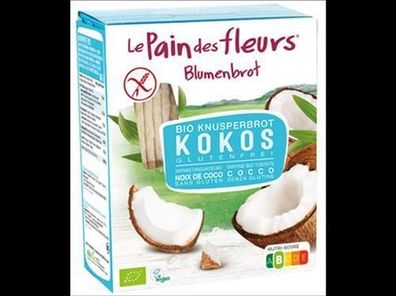 Blumenbrot - Le Pain des Fleurs 6x Bio Knusperbrot Kokos 150g