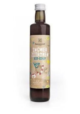Sonnentor 6x Ingwer-Zitronen Sirup 500ml