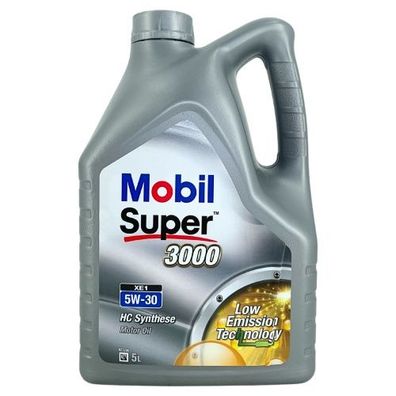 Mobil Super 3000 XE1 5W-30 5 Liter