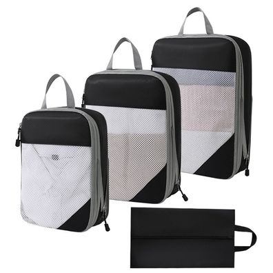 KoDise 4 Stück Packing Cubes Kleidertaschen Koffer Organizer