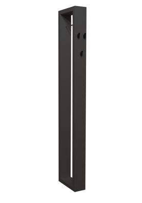 Garderobe Erna 13x32x172 Anthrazit matt Lack 1477