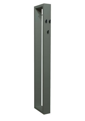 Garderobe Erna 13x32x172 Pinie Green matt Lack 1477