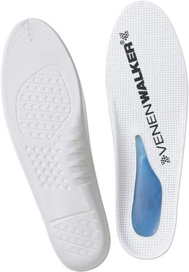 Leder Einlegesohlen Gelkissen Gr 41/45 VITALmaxx VenenWalker Sohlen Damen NEU