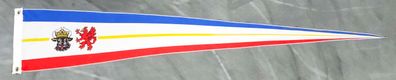 Fahne Flagge Mecklenburg Vorpommern Wimpel Langwimpel - 30 x 150 cm