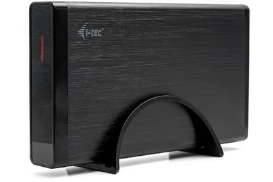 i-Tec 200GB 3.5' externe Festplatte USB 3.0, 16MB Cache, MYSAFE35U401 - schwarz