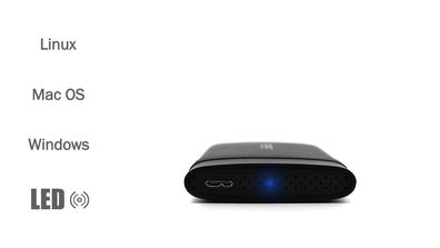 Orico USB 3.0 externes 2.5' Festplattengehäuse 2538U3, ohne Festplatte, Enclosure