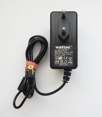 Original Wattac Netzteil BA0241CI-120-A03 Input 100-240V Output 12V-2000mA
