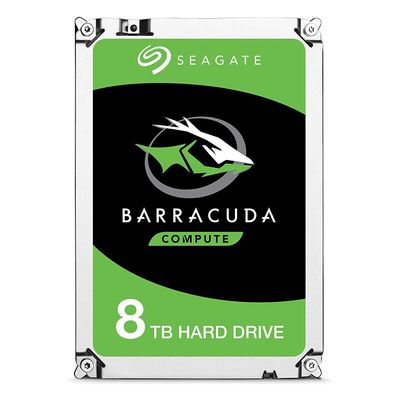 Seagate BarraCuda 8TB Festplatte 256MB Cache 3,5' SATA III 5400U/min ST8000DM004