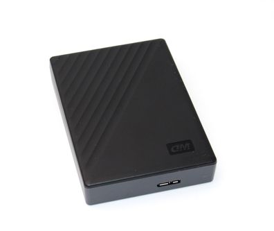 WD My Passport externe Festplatte 5 TB (mobiler Speicher, schlankes Design, schwar