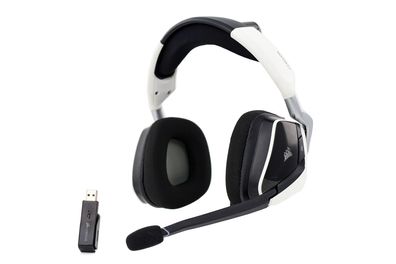 Corsair Void Elite RGB Wireless Gaming Headset 7.1 Surround Sound PC/PS4 Weiß
