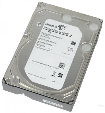 Seagate Enterprise Capacity 3,5' Festplatte 4TB SATA III 7200U 128Mb Cache ST4000NM