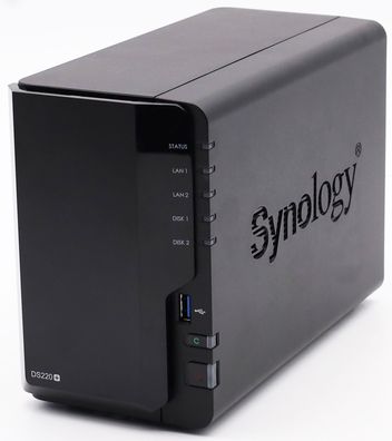 Synology DS220+ 2 Bay Desktop NAS-Gehäuse