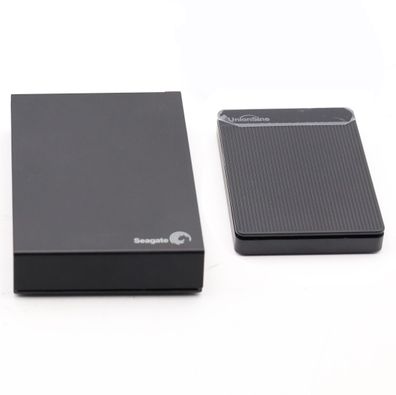 2x externe Festplattengehäuse (UnionSine/Seagate) 2.5' USB 3.0