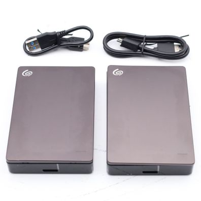 2x Seagate Backup Plus SRD00F1 Festplattengehäuse 2.5 ' USB 3.0