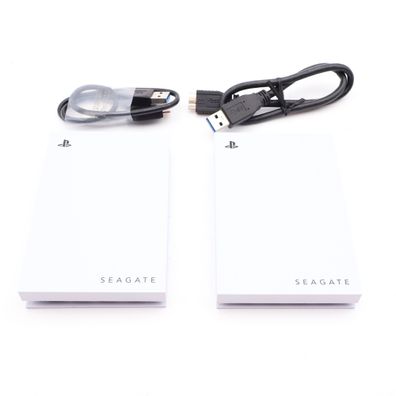 2x Seagate Game Drive Weiß Festplattengehäuse (ohne HDDs) 2.5' USB micro-B 3.0