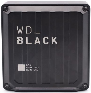 WD BLACK D50 Game Dock 2 TB 2x Thunderbolt 3 Anschlüsse DisplayPort schwarz