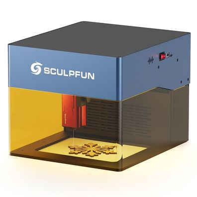 Sculpfun iCube Pro Max 10W 120x120mm Lasergravierer 0,08mm Laserpunkt