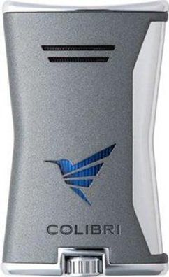 Colibri Feuerzeug Slim anthrazit/chrom