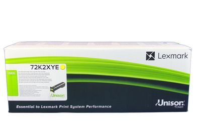 Lexmark 72K2XYE Toner Yellow -A